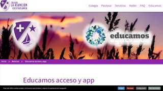 
                            2. Educamos acceso y app - Asunción Cuestablanca