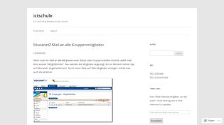 
                            6. Educanet2 Mail an alle Gruppenmitglieder | ictschule