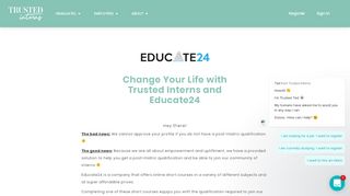 
                            3. Educate24 | Trusted Interns