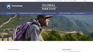 
                            3. Education Abroad - Global Penn State