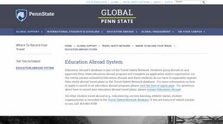 
                            4. Education Abroad System | Global Penn State