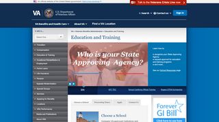 
                            3. Education and Training Home - benefits.va.gov