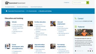 
                            6. Education and training | Queensland Government