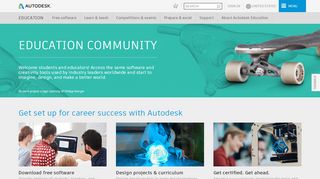 
                            7. Education community - autodesk.com