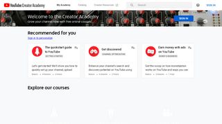 
                            7. Education & Courses for YouTube Creators - Creator Academy ...