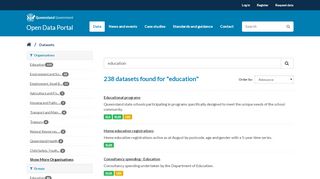 
                            9. Education - Datasets | Data | Queensland Government