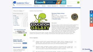 
                            4. Education Galaxy Online - Academics' Choice Awards