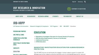 
                            6. Education | IRB | Research Integrity & Compliance | Research ...