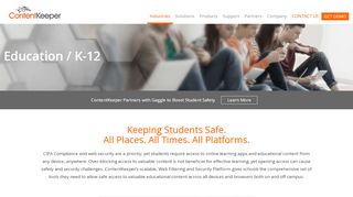 
                            4. Education / K-12 | ContentKeeper