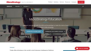 
                            1. Education - MicroStrategy