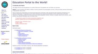 
                            5. Education portal to the World! - Around-n-Over