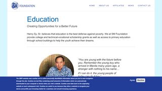 
                            1. Education | SM Foundation