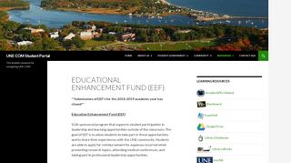 
                            9. Educational Enhancement Fund (EEF) | UNE COM Student Portal