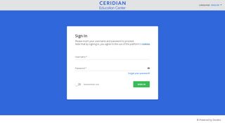 
                            6. education.ceridian.com - Login Main Title