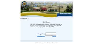 
                            6. Educator Website Login Page