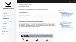 
                            1. eduroam Account - IM Knowledge Base - JKU Help