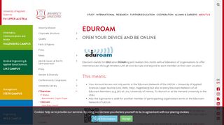 
                            2. Eduroam - FH OOE