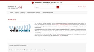 
                            1. eduroam | URZ - urz.uni-heidelberg.de