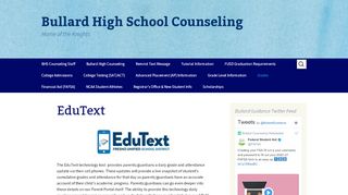 
                            8. EduText | Bullard High School Counseling