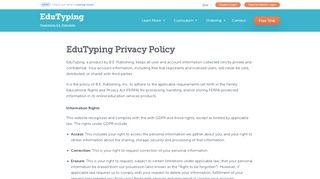 
                            8. EduTyping Privacy Policy - preview.edutyping.com