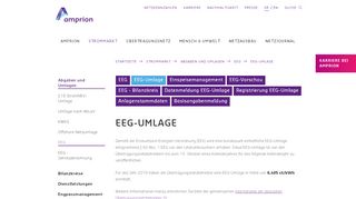 
                            7. EEG-Umlage - Amprion