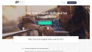 
                            6. EF Standard English Test - The official EF SET® English test