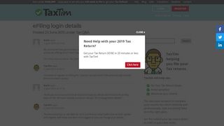 
                            9. eFiling login details | TaxTim SA
