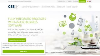 
                            1. eGECKO business software developed by the market leader | CSS AG