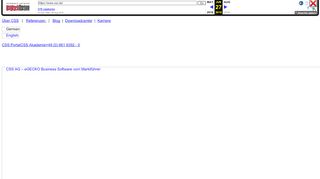 
                            7. eGECKO Business Software vom Marktführer | CSS AG - Web Archive