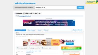 
                            1. egrashry.nic.in at Website Informer. Egras. Visit Egras Hry.