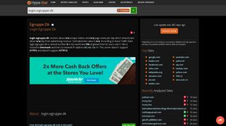 
                            9. Egruppe.dk - Login: 401 Unauthorized - traffic statistics ...