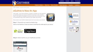 
                            4. eGuthrie Is Now An App | Guthrie