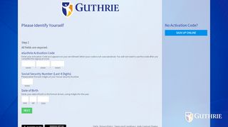 
                            1. eGuthrie - Signup Page - eGuthrie - Login Page