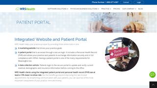 
                            1. EHR and EMR Integrated Patient Portal | WRS Health