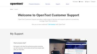 
                            4. EIM Customer Service, Support and Help | OpenText