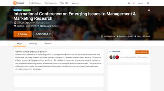 
                            5. EIMMR (Sep 2019), International Conference on Emerging ...