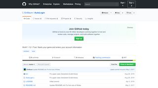 
                            4. EinBaum/AutoLogin: WoW 1.12.1 Tool: Starts your ... - GitHub