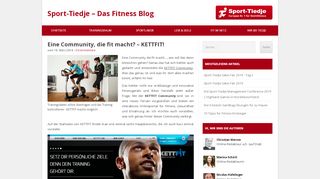 
                            7. Eine Community, die fit macht? - KETTFIT! - Sport-Tiedje - …