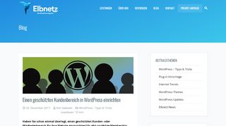 
                            10. Einen geschützten Kundenbereich in WordPress …