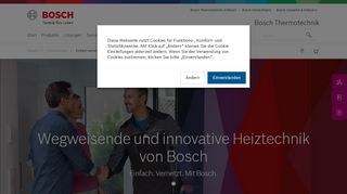 
                            6. Einfach vernetzt mit Bosch | Bosch Thermotechnik