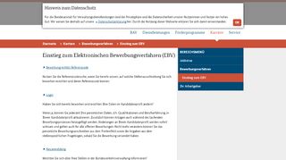 
                            5. Einstieg zum Elektronischen ... - bav.bund.de