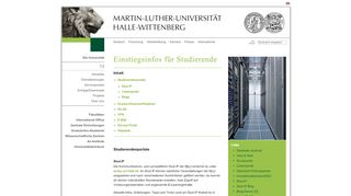 
                            8. Einstiegsinfos für Studierende - itz.uni-halle.de