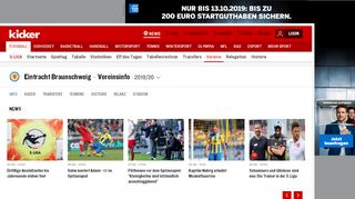 
                            8. Eintracht Braunschweig | Vereinsinfo | 3. Liga …