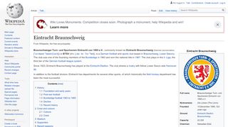 
                            2. Eintracht Braunschweig - Wikipedia