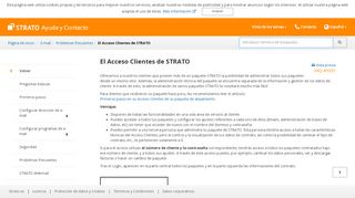 
                            7. El Acceso Clientes de STRATO