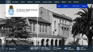 
                            5. El Monte HS / Homepage - El Monte Union High School District