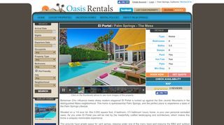 
                            4. El Portal - Oasis Rentals - Palm Springs Vacation Rentals