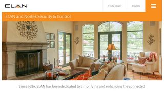 
                            8. ELAN and Nortek Security & Control - ELAN Home Systems