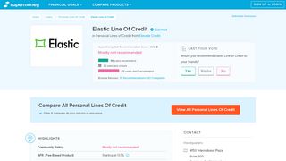 
                            10. Elastic Line of Credit Reviews (Aug 2019) | Personal Lines ...