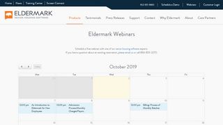 
                            7. Eldermark Webinars (Senior Housing Software Webinars)